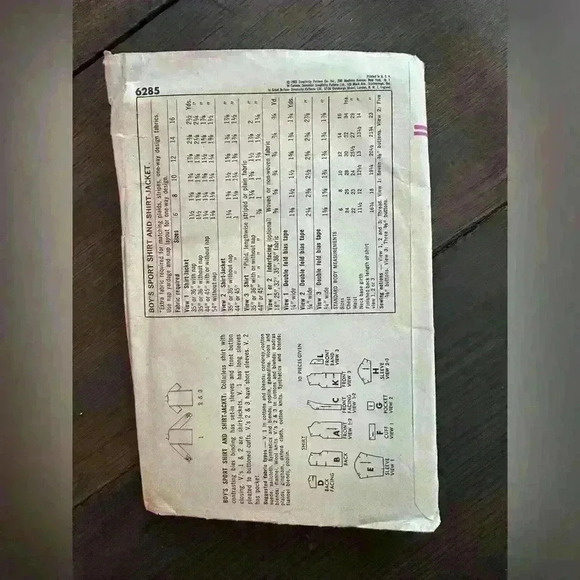 Simplicity Sewing Pattern 6285 - Picture 2 of 2